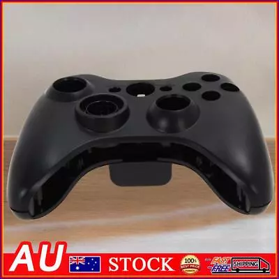 Wireless Controller Full Case Shell Cover + Buttons For XBox 360 Black • $11.59