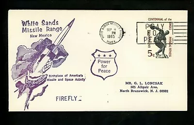 US Space Cover Rocket FIREFLY Launch White Sands Missile Range NM 9/8/1965 • $6.99