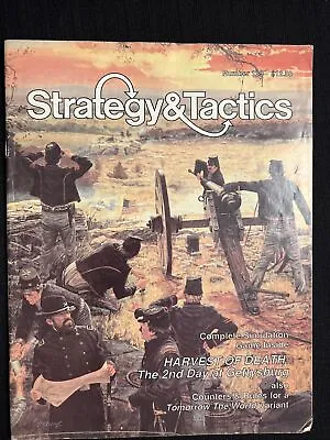 $4.99 • Buy Strategy & Tactics Magazine - #129 - August/September 1989 - W/ Map ￼+ Unpunched