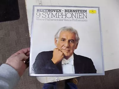 Deutsche Grammophon Beethoven Bernstein 9 Symphonies 2740 216-10 8 Lp Records • $35