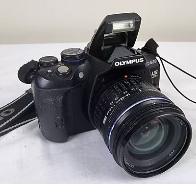 OLYMPUS E-620 Is SLR With 12.3MP  14-42 Lens  Battery & Charger & Case VGC • $255