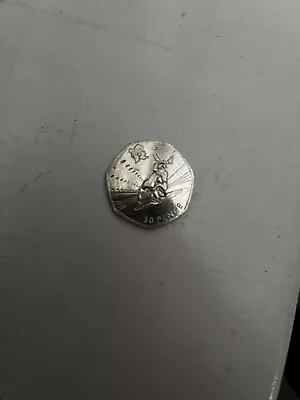 2012 London OLYMPIC WRESTLING 50p Coin • £12
