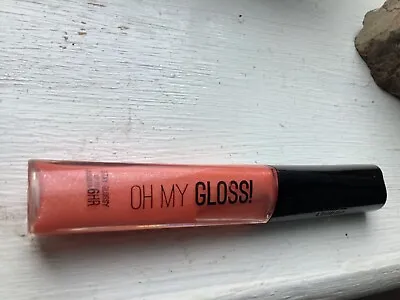 Rimmel OH MY GLOSS Lip GO GLOSS OR GO HOME Peach Colour Sparkly REDUCED TO CLEAR • £1.99