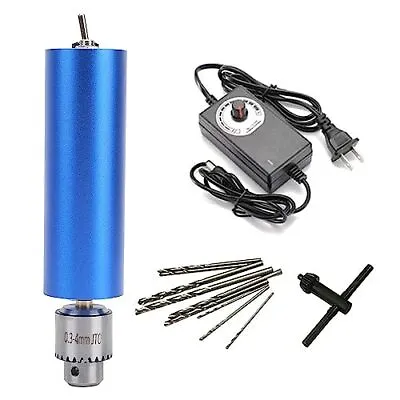 0.3-4mm Micro Electric Hand Drill Aluminium Portable Handheld DrillSpeed Cont... • $40.59