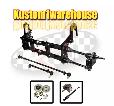 4 Inch Narrowed VW Link King Pin Front End Beam W/drop Disc Brakes 4x130 Vw • $2494