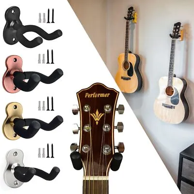 $13.38 • Buy Violin Ukulele Non-slip Stand Wall Mount Guitar Hanger Musical Instruments Hook