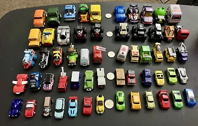 Micro Machines Lot Of  60 Vehicles Cars Mini Insiders & More Galoob Soma Hasbro • $60