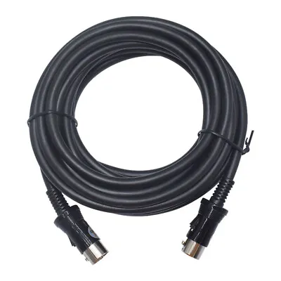 For Ibanez Guitar RG1520G Pickup Cable 13 Pin Din Midi 16ft 5M Replacement • $28.59