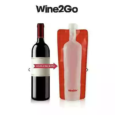 Wine2Go - The Foldable Wine Bottle • $6