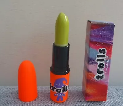 £13.09 • Buy MAC X Good Luck Trolls Cremesheen Lipstick, #Can't Be Tamed, Brand New In Box!