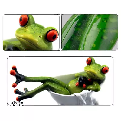  Frog Collectibles Gifts Resin Figurines Desktop Decor House • $24.18