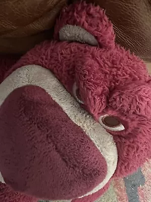 Disney Store Strawberry LOTSO Teddy Bear Soft Plush Toy Story 3 • £8