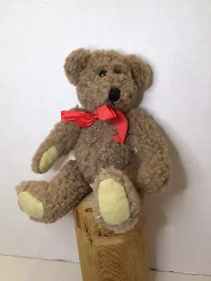 Vintage Jointed Arms And Legs  Mini Teddy Bear By Wang’s 8” Tall • $12