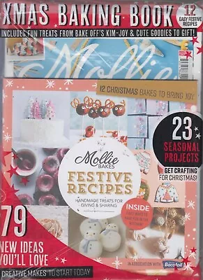 Mollie Makes 2020 Issue 123 In Plastic Includes Xmas Baking Book • $15.99