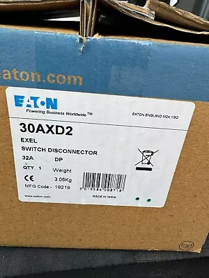 Eaton 30AXD2 MEM EXEL Switch Disconnector 32A • £45