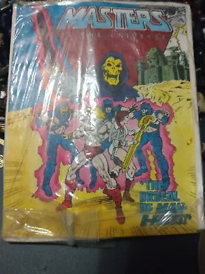 Masters Of The Universe  The Ordeal Of Man-E-Faces!  Mini Comic Book 1982 Taiwan • $5