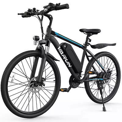 VARUN M26-2 Electric Mountain Bike - 21-Speed 48 10.4 Ah Front Suspension UK • £749.99