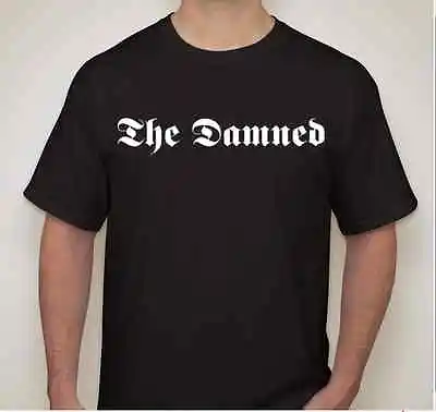 $14.99 • Buy THE DAMNED  Punk Rock Band T Shirt Tee Music Band