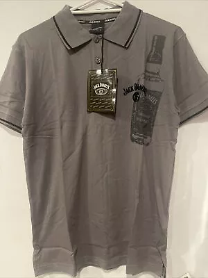 Jack Daniels Tennessee Whiskey Adult Polo Shirt Size Small - Old No 7 NWT • $31.99