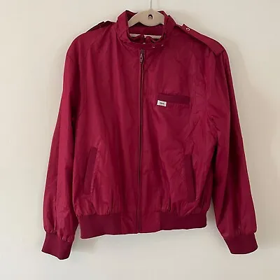 £44.99 • Buy Vintage 70s Tami Sportswear Womens Harrington Jacket L Large Full Zip Red
