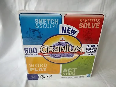 Cranium 3 In 1 Game For 16+  Hasbro 2011 4+ Players NEW & SEALED • £19.99