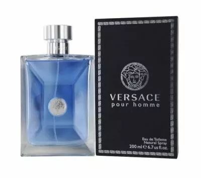 Versace Pour Homme Men 6.7 Oz 200 Ml *Eau De Toilette* Spray Nib Sealed • $75