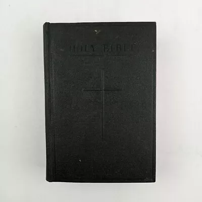 VTG New Catholic Edition Holy Bible 1948-49 Pope Pius XII Douay Confraternity • $39.99