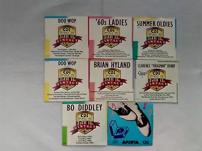 Lot Of 8 - 3 Inch CD3 Bo Diddley Doo Wop Oldies Frogman Henry & Bobby Purify • $40