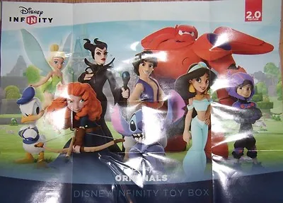 DISNEY INFINITY 2.0 Disney Originals Power Disc & Action Figure Poster Character • $4.97