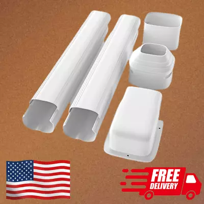 Mini Split Line Set 4'' 7.5Ft Cover Kit Ductless Mini Split Air Conditioner • $53.14