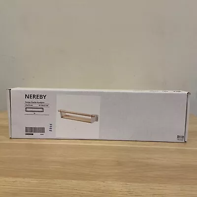 Ikea Nereby Birch Wooden Wall Mounted Storage Shelf Holder Organiser 40 X 10 Cm • £15.19