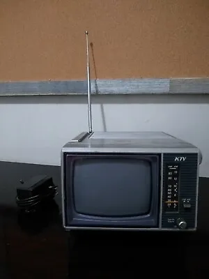 Vintage 5  B/W TELEVISION By KTV   AC/DC Or BATTERY  Model #KT506   E78880 • $24
