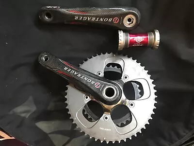 $100 • Buy Bontrager Race X Lite GXP Race Carbon Crankset 50/36t 175mm W/BB