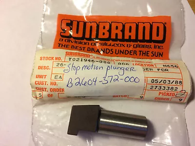 (1) NOS B2604-372-000 Stop Motion Plunger For JUKI MB-327 / 373 Sewing Machine • $9.99