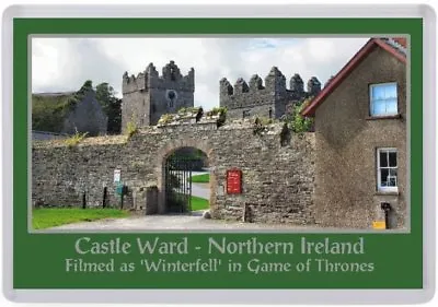 Castle Ward Fridge Magnet Game Of Thrones Filming Location (C01) • £2.49