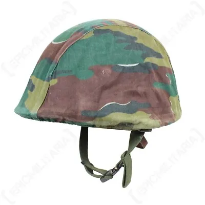 Original Belgian Army Helm Cover- Genuine Military Surplus M95 M1 • £6.25