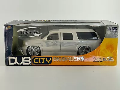 Jada Dub City Big Ballers 1:18 CHEVY CHEVROLET SUBURBAN • $65