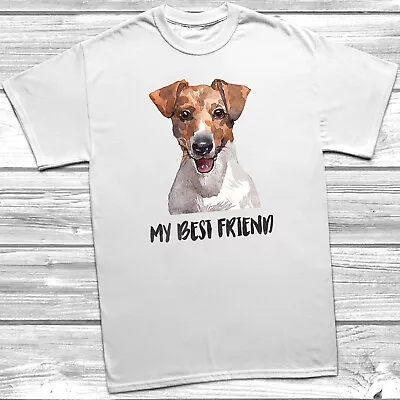 £11.45 • Buy My Best Friend Jack Russell T-Shirt Tee Top Pet Dog Family Mens Womens 