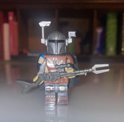 £25 • Buy Lego Star Wars MandalorianCustom Jango Fett And Din Djarin Very Rare Minfigures