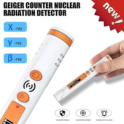 Geiger Counter Nuclear Radiation Detector X-ray Beta Gamma Detector Handheld • $44.99