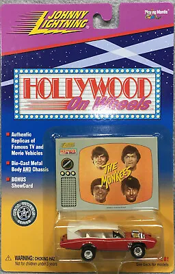 JOHNNY LIGHTNING   THE MONKEES  With LIGHTNING PROTECTO CASE HOLLYWOOD ON WHEELS • $25.95