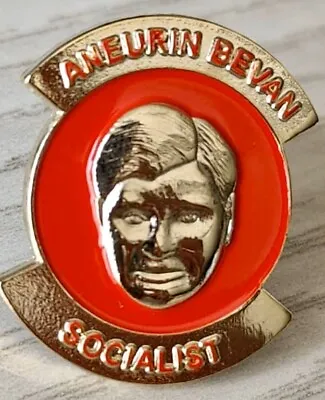 Aneurin Bevan British Labour Party Socialist (NHS FOUNDER) Enamel Pin Badge • £5.99