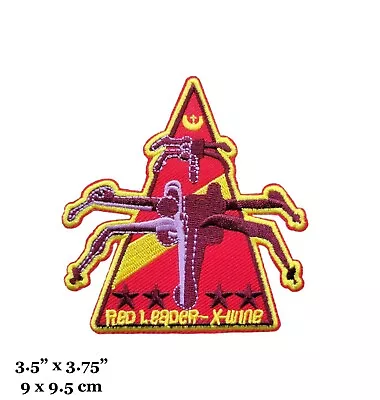 Star Wars Red Leader X-Wing Fighter Garven Dreis Embroidered Iron On Patch • $4.99