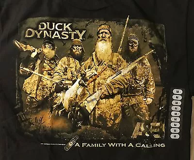 Unisex - Alstyle T-shirt -  A Family With A Calling  - Duck Dynasty -medium -new • $11.96