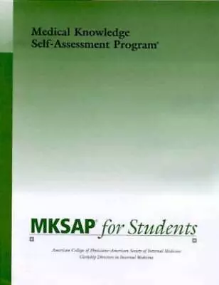 MKSAP For Students: Medical Knowledge Self-Assessment Program - Paperback - GOOD • $14.01