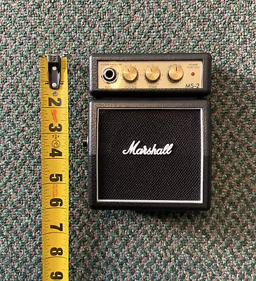 Marshall 1-watt Battery Powered Micro Amp MS-2 • $34.99