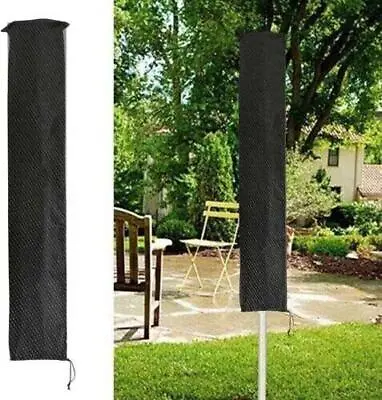 Black Large Heavy Duty Rotary Washing Line Cover Clothes Airer Garden Parasol Uk • £3.78