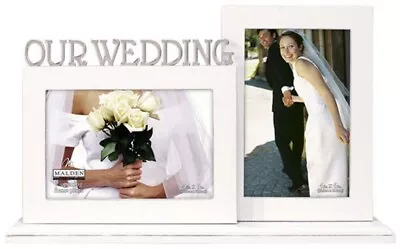 Malden 4x6 Our Wedding Platform Frame • $15.95