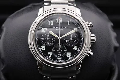 Blancpain Watch Leman Flyback Chronograph 2185F-1130-71 Stainless Steel • $5319.18