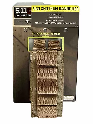 5.11 Tactical 5 Round Shotgun Bandolier Sandstone 56122 Nwt  • $24.95